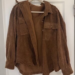 Brown Corduroy Jacket